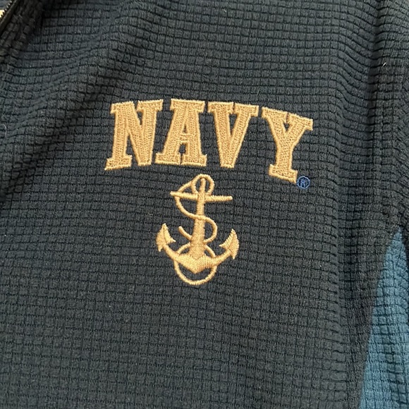 Navy Zipup - Picture 2 of 3